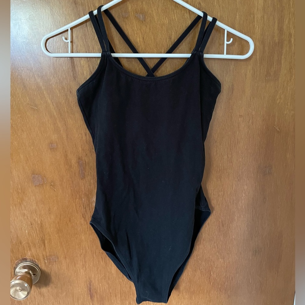Capezio strapy ballet leotard